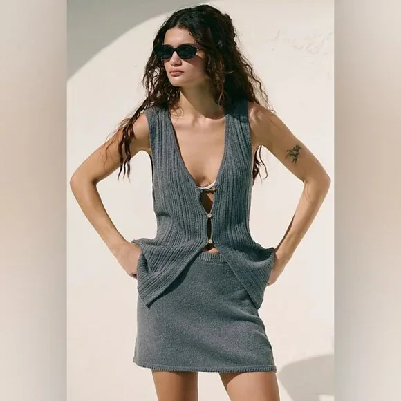 Free People Rhea Sweater Set NWOT - Picture 3 of 10